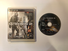 Crysis 2 PS3 (Sony PlayStation 3, 2011) EA - Box & Game Disc, No Manual