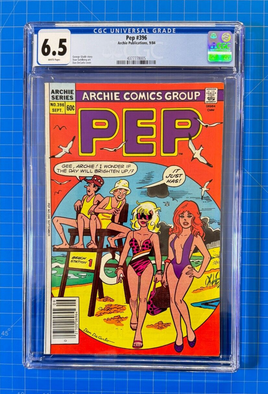Pep Comics #396 (1984) Archie Comic Group - Graded CGC 6.5 FN+ (Fine +)