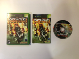 Without Warning (Microsoft Xbox, 2005) Capcom - CIB Complete W/Manual