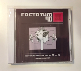 Factotum 90 CD Soundtrack Thomas Hopper - Limited Run Games - New Sealed