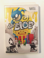 De Blob (Nintendo Wii, 2008) THQ - CIB Complete - Tested - US Seller
