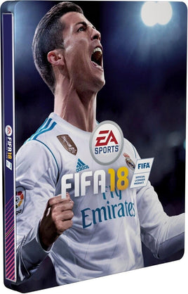 Scanavo - SteelBook FIFA 18 Ronaldo - EA Sports - No Game Included - New Sealed