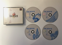 Final Fantasy VIII 8 [NTSC-J] PS1 (JP PlayStation 1) Box & Discs, No Manual