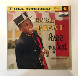 Earl Grant: Paris Is My Beat LP Vinyl Record  Decca (1960) 8935 - Full Stereo