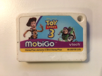Lot Of 3 Vtech Mobigo Disney - Cinderella, Mickey Mouse Clubhouse, Toy Story 3