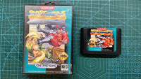 Street Fighter II: Special Champion Edition (Sega Genesis, 1993) - Case and Game