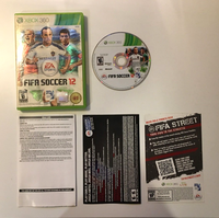 FIFA Soccer 12 (Microsoft Xbox 360, 2011) EA Sports - CIB Complete - US Seller