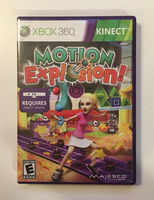 Motion Explosion Kinect (Microsoft Xbox 360, 2011) Majesco - CIB Complete