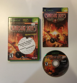 Crimson Skies High Road to Revenge (Microsoft Xbox, 2003) CIB Complete US Seller