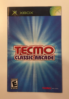 Tecmo Classic Arcade (Original Xbox, 2005) Tecmo - Manual Only - US Seller