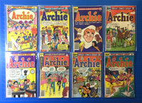 Lot of 16  Archie 1980-85 Archie Comics Group - Bronze/Copper Age Vintage