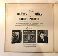 South Pacific: Original Broadway Cast LP Vinyl (Martin, Pinza) Columbia OL 4180