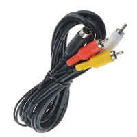 XYAB Composite AV Audio Video Cable for Sega Genesis Model 2/3 - New - US Seller
