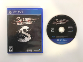 Shadow Warrior PS4 (Sony PlayStation 4, 2014) Majesco - Box & Disc - US Seller