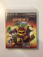 Ratchet & Clank: All 4 One for PS3 PlayStation 3 2011 - CIB Complete W/ Manual