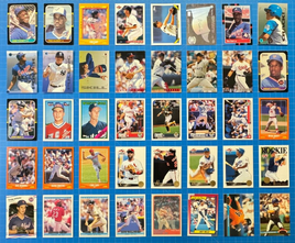 Misc Lot of 40 Baseball Cards -  Topps, Score, Fleer, Rookie - Many Gradable