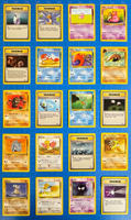 40 Lot Vintage Pokémon TCG Cards NM-LP All Unique Fossil / Jungle / Base Set 1/2