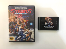 Streets of Rage 2 (Sega Genesis, 1992) Box & Game Cartridge, No Manual US Seller