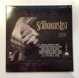 Schindler's List - Letterboxed Edition (1993) - Digital Laserdisc 2 LD Set