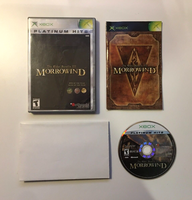 Elder Scrolls III 3 Morrowind [Platinum Hits] (Xbox, 2003) CIB Complete W/Poster
