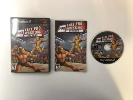 Fire Pro Wrestling Returns PS2 (Sony PlayStation 2, 2007) Agetec - CIB Complete
