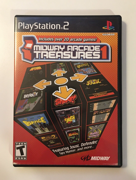 Midway Arcade Treasures [1] For PS2 (Sony PlayStation 2, 2003) CIB Complete