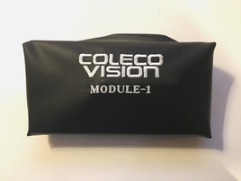 Custom Embroidered Coleco Vision Module-1 Synthetic Leather Dust Cover