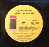 Melvin Peebles - Don't Play Us Cheap (Original Cast & Soundtrack Album) Vinyl