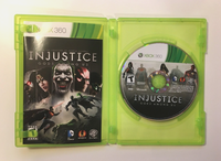 Injustice: Gods Among Us (Microsoft Xbox 360, 2013) Warner Bros - CIB Complete