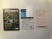 Madden 2007 (Xbox, 2006) NFL Football - Box & Manual, No Game Disc - US Seller