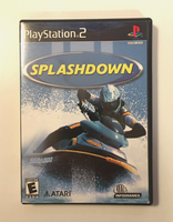 Splashdown (Sony PlayStation 2, PS2, 2001) Infogrames - Jet Ski - CIB Complete