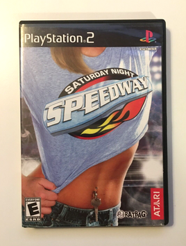 Saturday Night Speedway For PS2 (PlayStation 2, 2004) Atari - CIB Complete