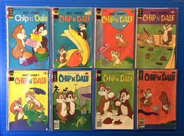 Lot of 16 Chip N Dale 1973-83 Gold Key/Whitman Comics  - Silver/Bronze Age