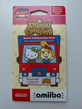 Nintendo amiibo Animal Crossing Sanrio Collaboration Pack - 6 Cards - Brand New
